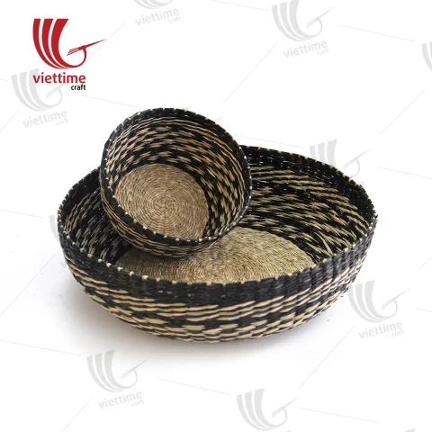 Seagrass Tray Set