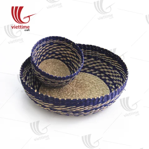 Seagrass Tray Set