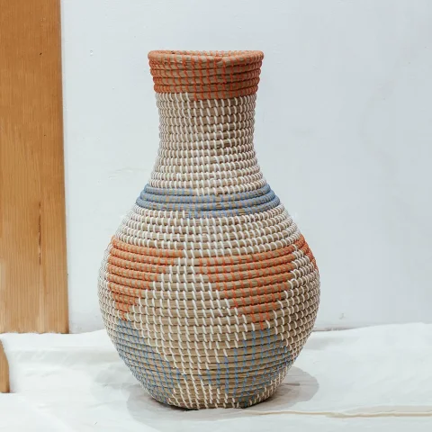 Rattan Export erba marina vaso - REX-C00144