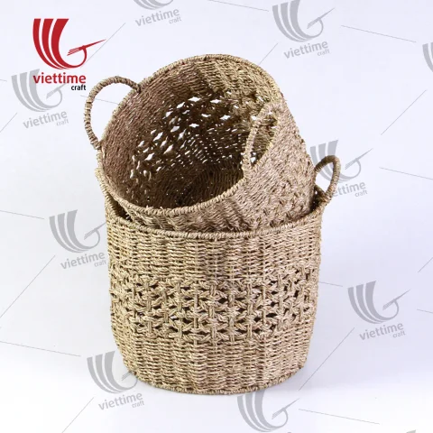 Seagrass Laundry Basket