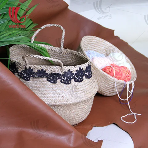 Seagrass Belly Basket