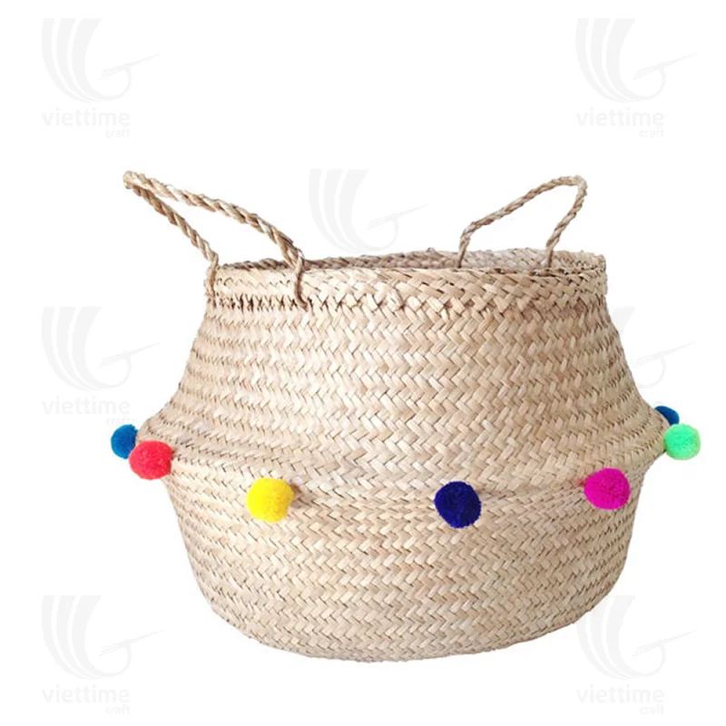 Seagrass Belly Basket