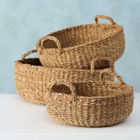 Seagrass Storage Basket Set