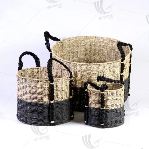 Rattan Export Seagrass Storage Basket Set - REX-C00216
