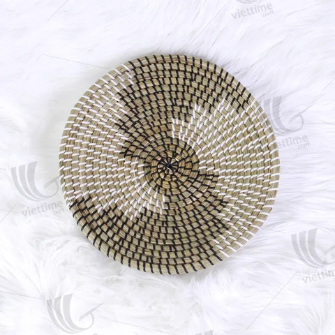 Rattan Export Seagrass Wall Hanging Plate - REX-C00232