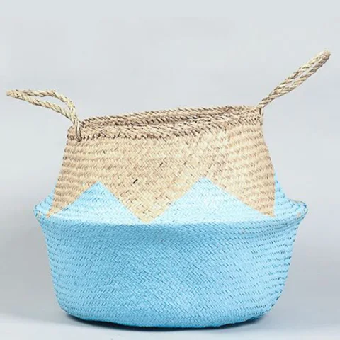Rattan Export Seagrass Belly Basket - REX-C00270