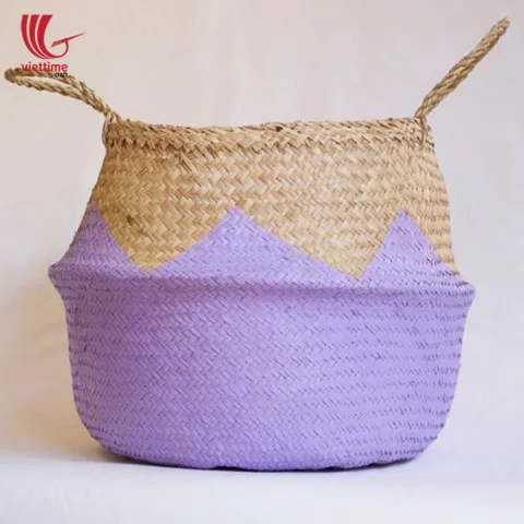 Seagrass Belly Basket