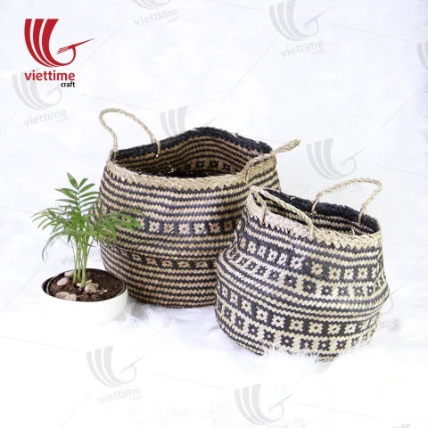 Seagrass Belly Basket Set