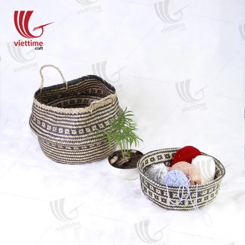 Seagrass Belly Basket Set