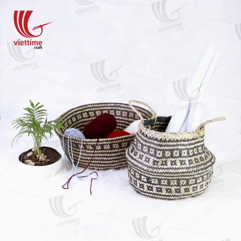 Seagrass Belly Basket Set