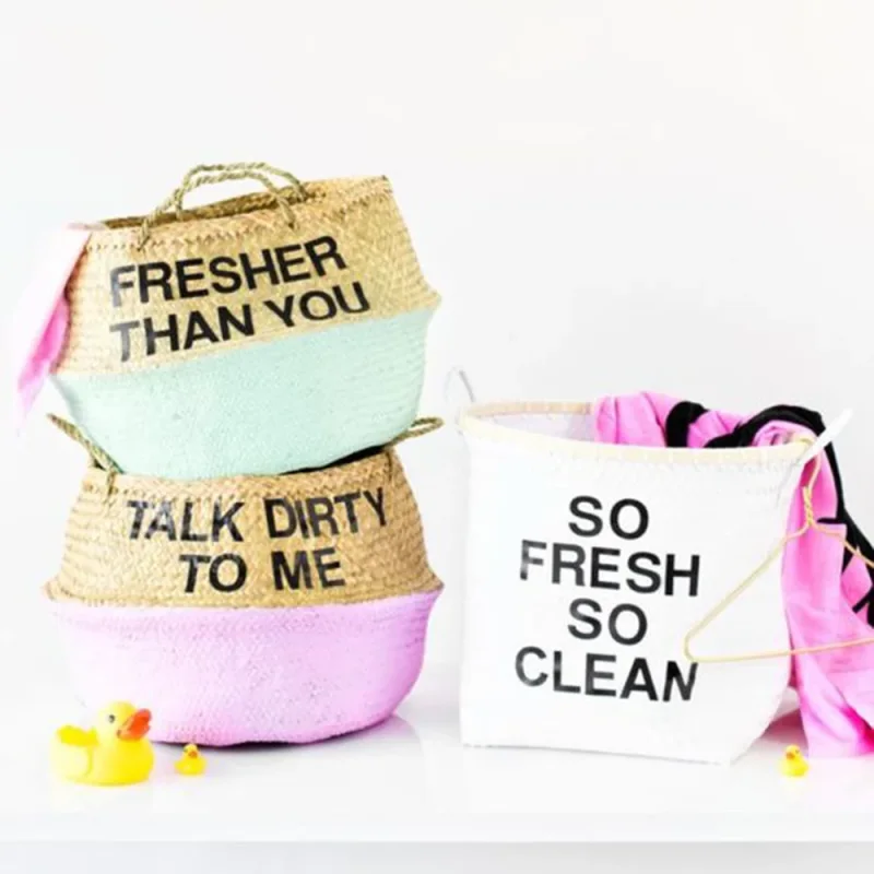Seagrass Belly Basket Set