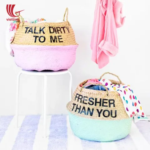 Seagrass Belly Basket Set