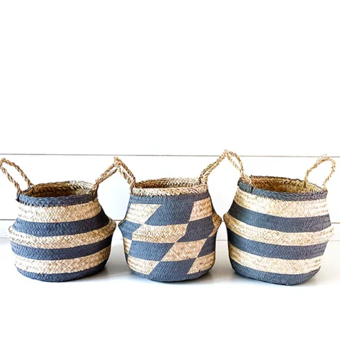 Seagrass Belly Basket