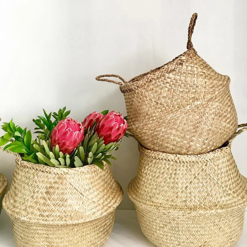 Seagrass Belly Basket Set