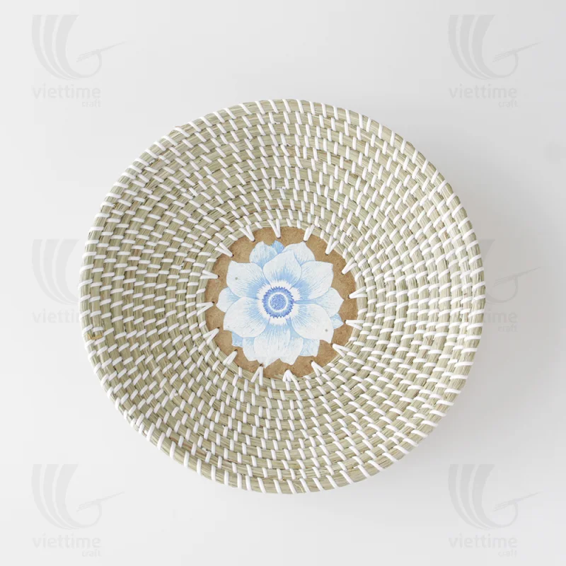 Seagrass Wall Decor Disc