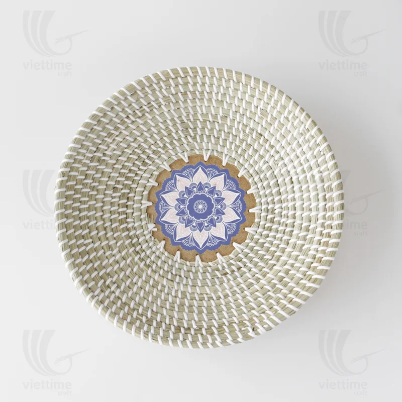 Seagrass Wall Decor Disc