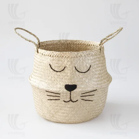 Seagrass Belly Basket