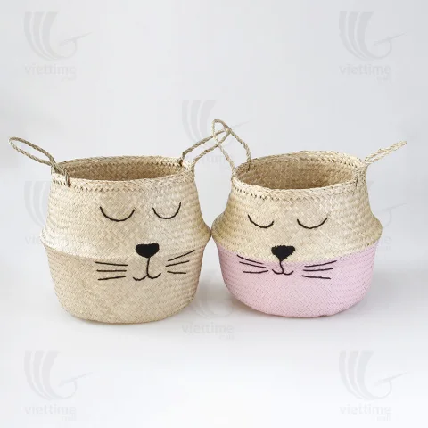 Seagrass Belly Basket