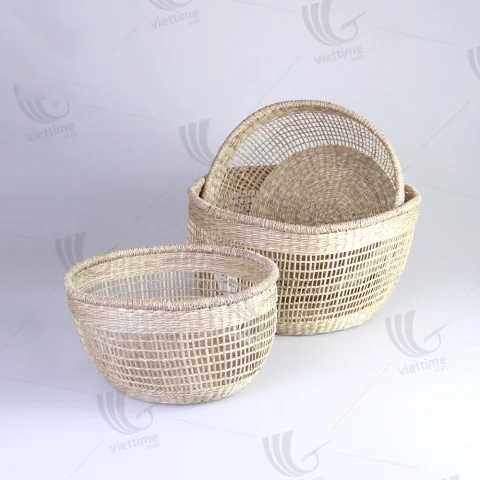 Seagrass Storage Basket Set