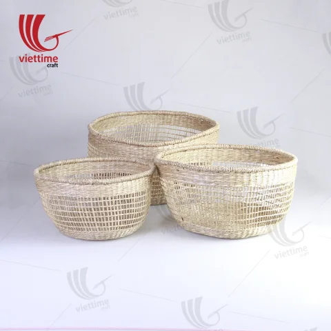 Seagrass Storage Basket Set