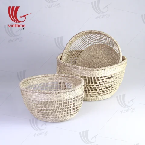 Seagrass Storage Basket Set