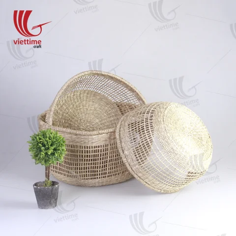 Seagrass Storage Basket Set
