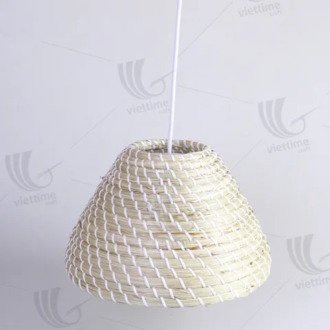 Rattan Export hierba marina pantalla de lámpara - REX-C00378