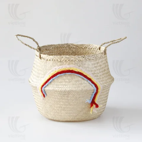 Seagrass Belly Basket