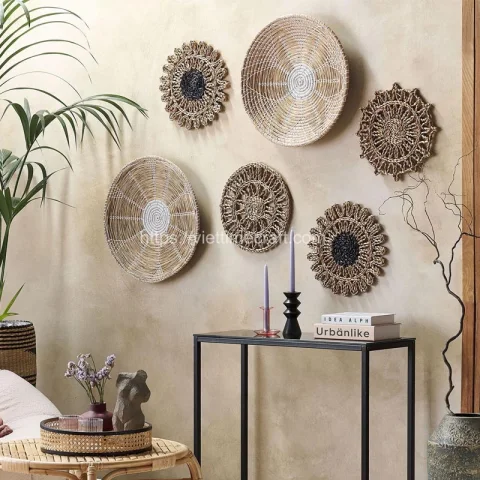 Set Seagrass Wall Decor