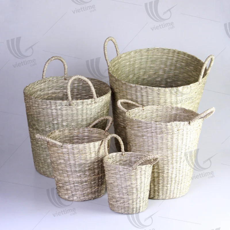 Seagrass Storage Baskets Set