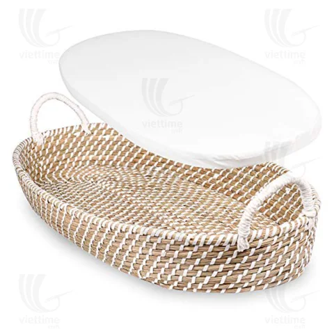 Rattan Export Seagrass Baby Changing Basket - REX-C00409