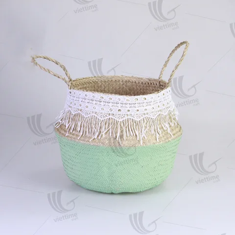Rattan Export Seegras Bauchkorb - REX-C00411