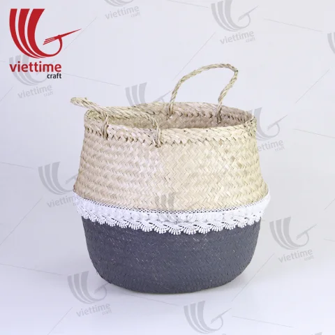 Seagrass Belly Basket