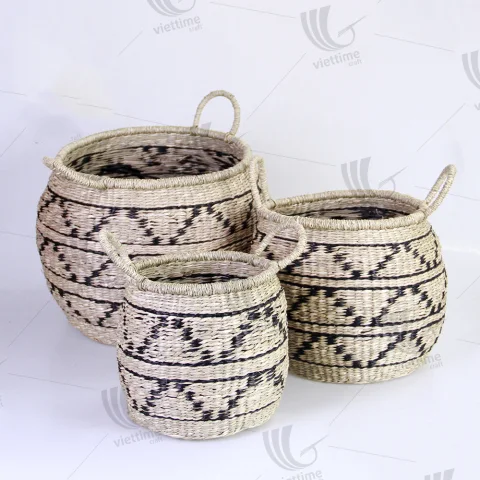 Seagrass Storage Basket Set
