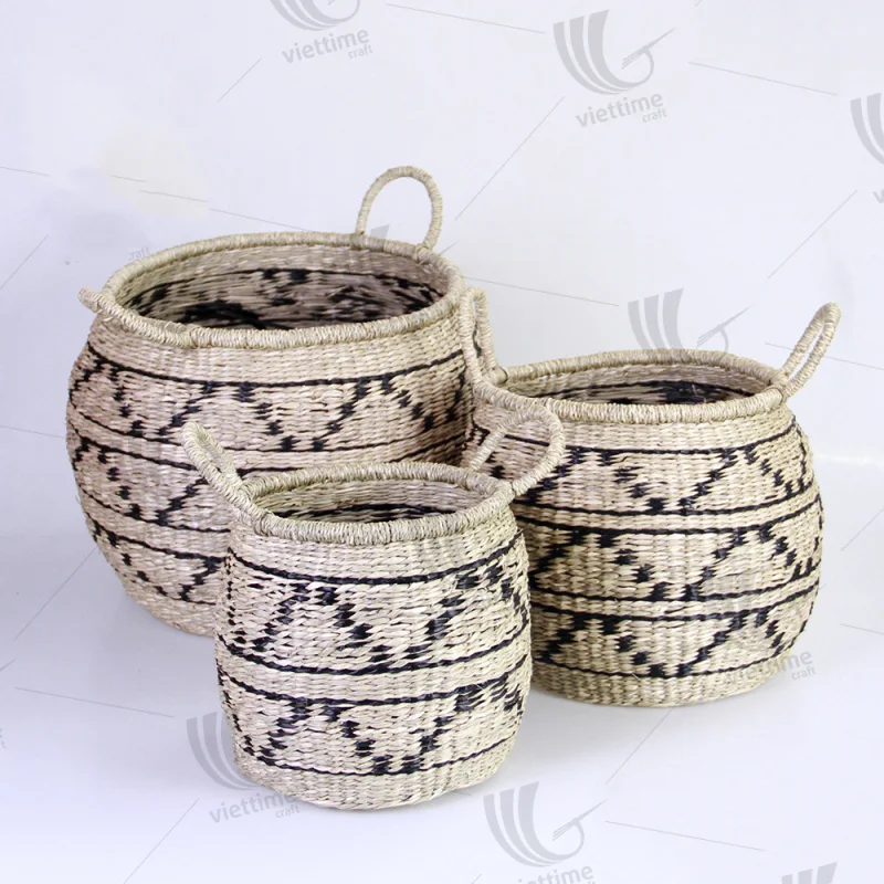 Seagrass Storage Basket Set