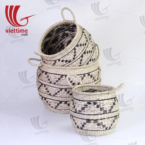 Seagrass Storage Basket Set