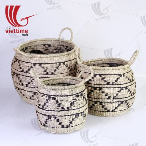 Seagrass Storage Basket Set