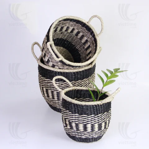 Seagrass Storage Basket Set