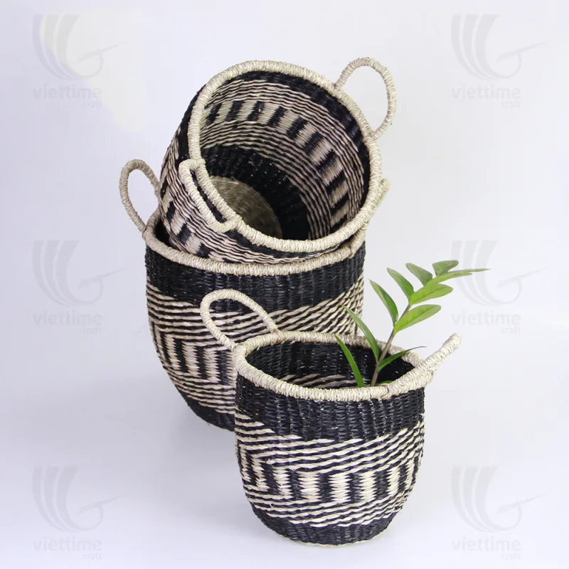Seagrass Storage Basket Set