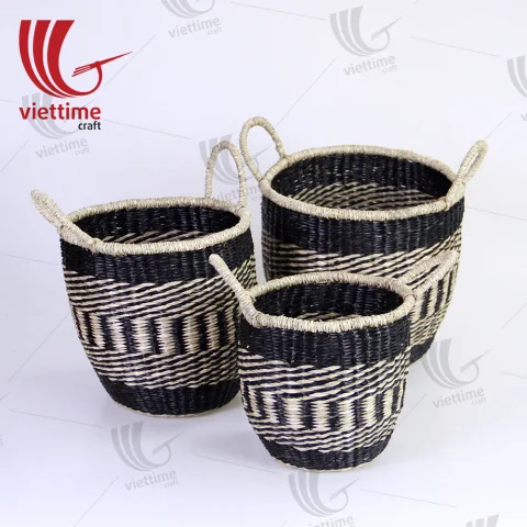 Seagrass Storage Basket Set