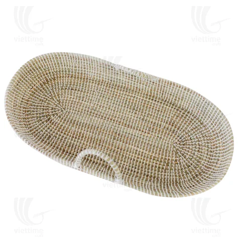 Seagrass Baby Changing Basket