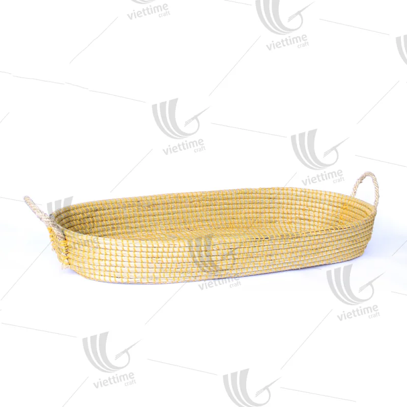 Seagrass Baby Changing Basket