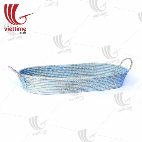 Seagrass Baby Changing Basket