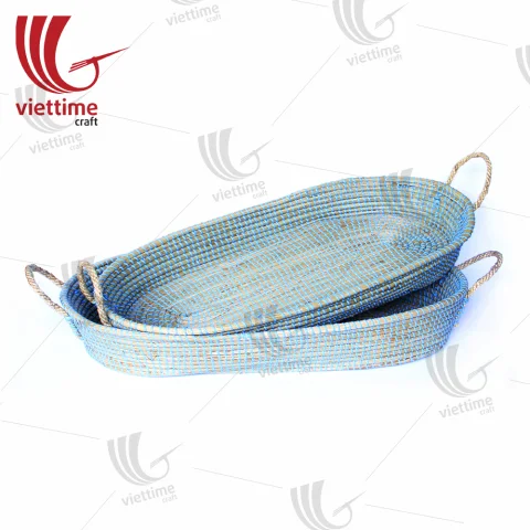 Seagrass Baby Changing Basket