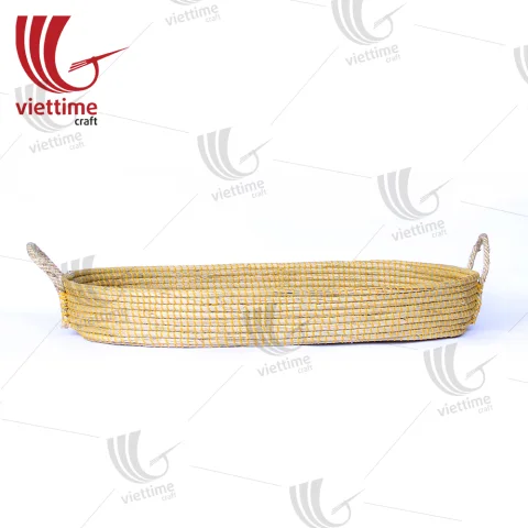Seagrass Baby Changing Basket