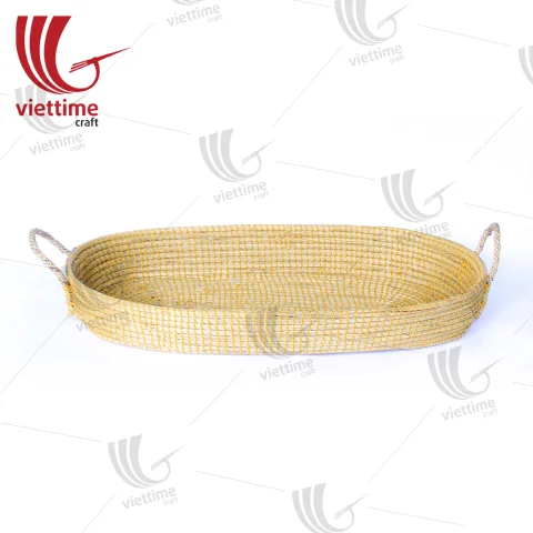 Seagrass Baby Changing Basket