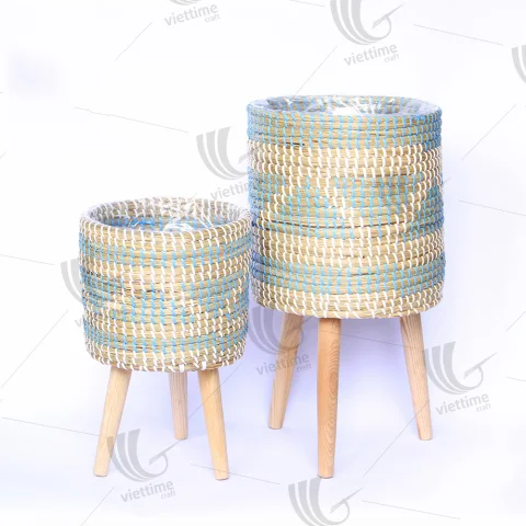 Rattan Export Seagrass Plant Stand - REX-C00467