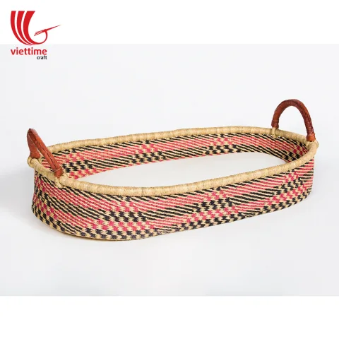 Seagrass Baby Changing Basket