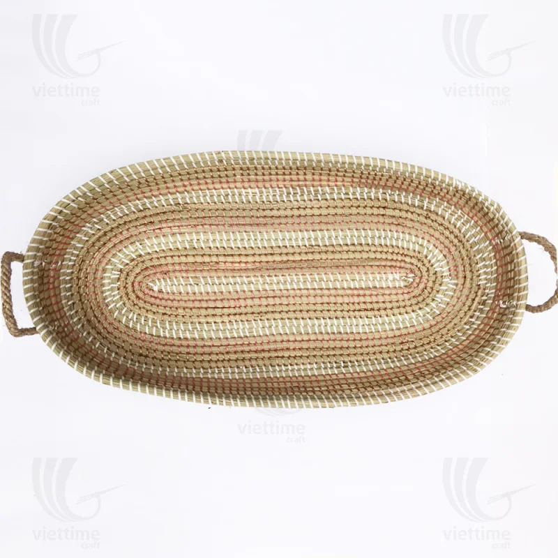 Seagrass Baby Changing Basket