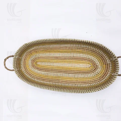 Seagrass Baby Changing Basket